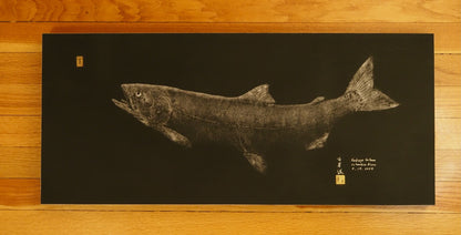 Chasing Beauty: Contemporary Fine Art Gyotaku Print