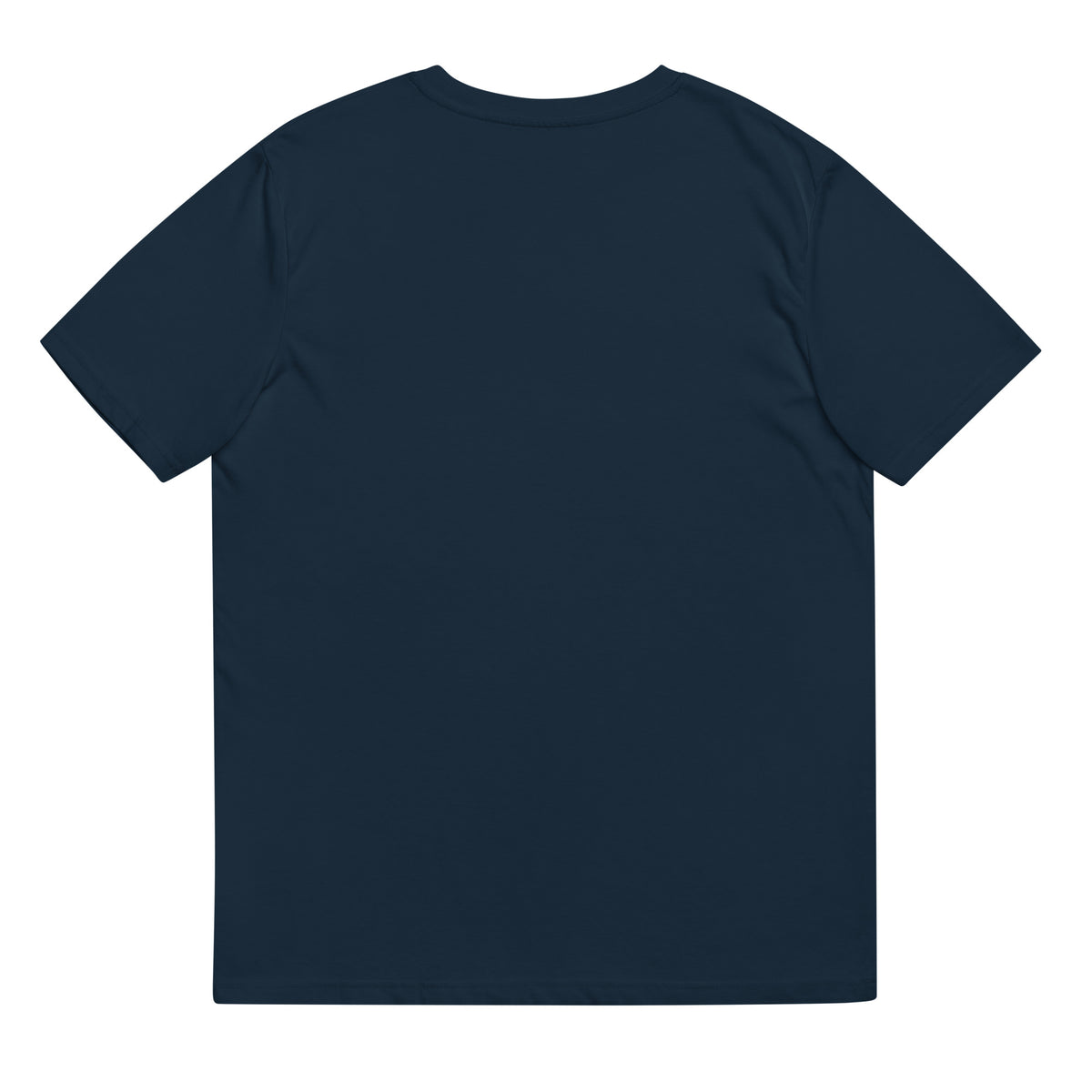 Unisex organic ribbed neck t-shirt: Octopus Conductor Gyotaku